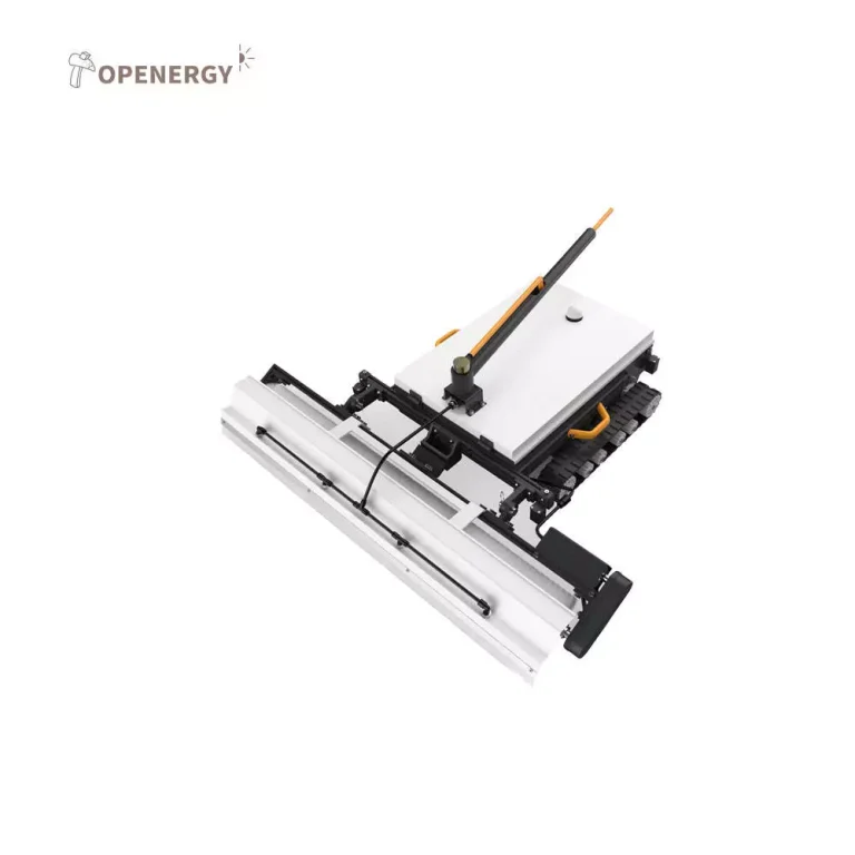 Semi-Automatic Wet Dry Solar Panel Cleaning Robot Efficient Panel Cleaning Machine