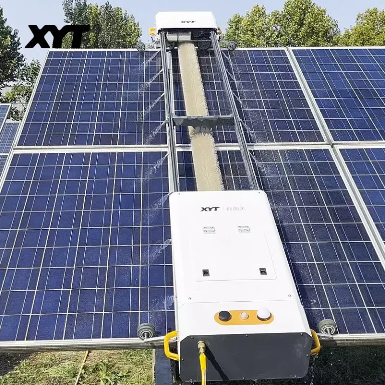 Automatic Solar Panel Cleaning Robot Remote Control Pv Cleaning Robot Automatic Pv Remote Control X6 Cleaning Brush