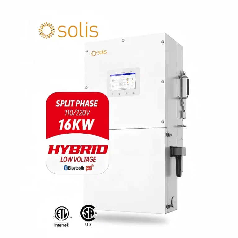 Solis Hybrid Inverter 16kw Solis S6-EH2P (10-16) K03-NV-YD-L-US Hybrid Solar Inverter 10KW-16KW For UAS CA