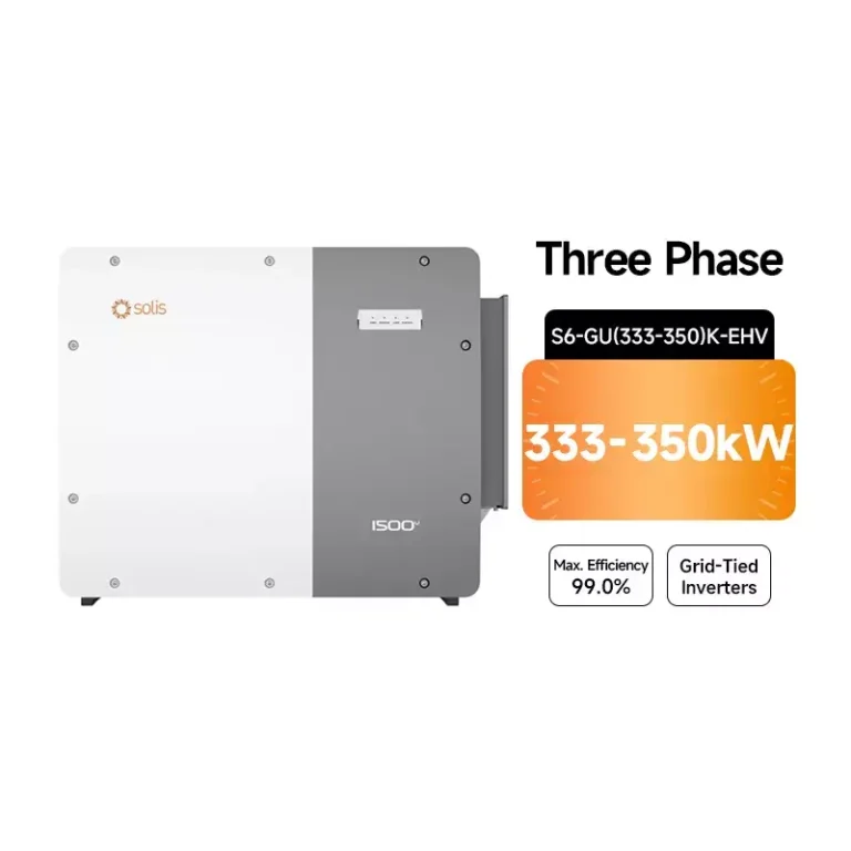 Solis Utility-scale Inverter S6-GU3P350K06-EV-ND Ongrid Inverter S6 Series Perfect for Commercial and Utility Scale Projects