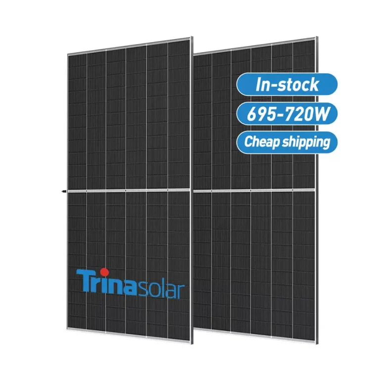Tier 1 Longi Jinko Trina Solar Panels N-type 720w Solar Panel 700w Bifacial Solar Panel 700w a Grade Solar Panel Trina Solar