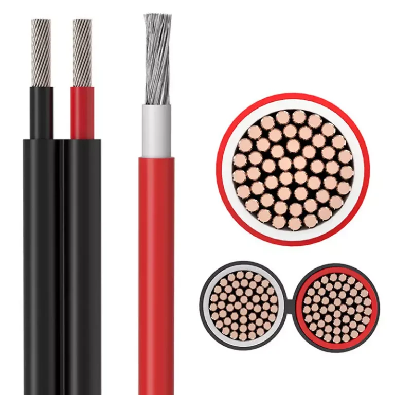 Solar Wire Tinned Copper H1z2z2-k 2.5mm 4mm 6mm 10mm 16mm Solar Electrical DC Cable Wire for Photovoltaic
