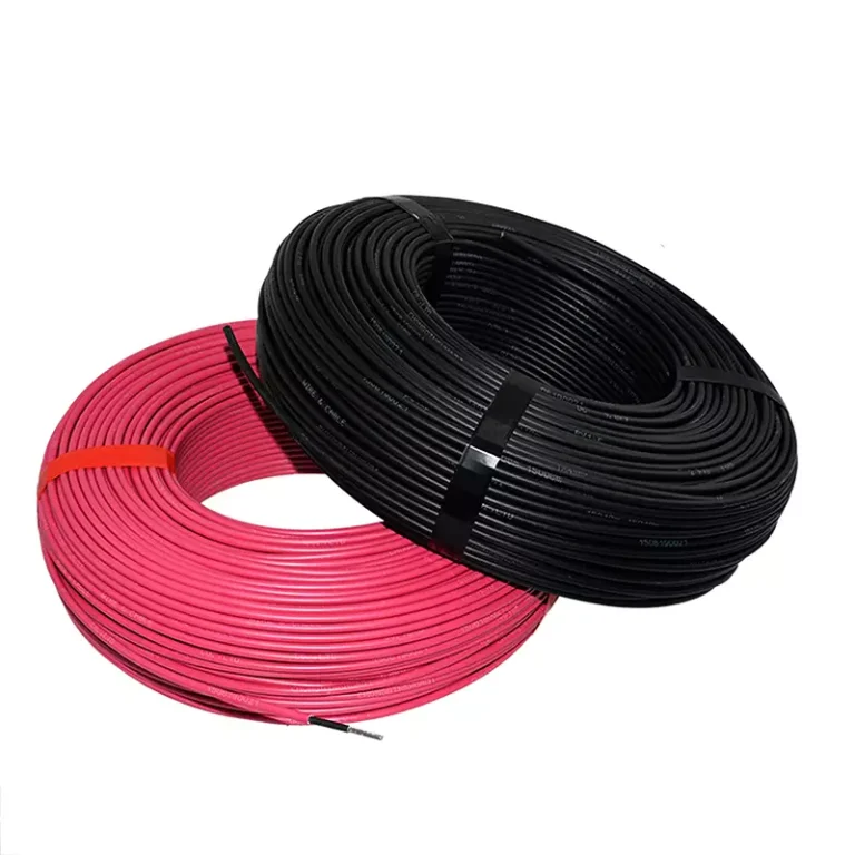 China Factory Direct Supply Cheaper XLPO Insulated Solar Wires Cable Industrial PV Solar Photovoltaic DC Cable 30A Rated Current