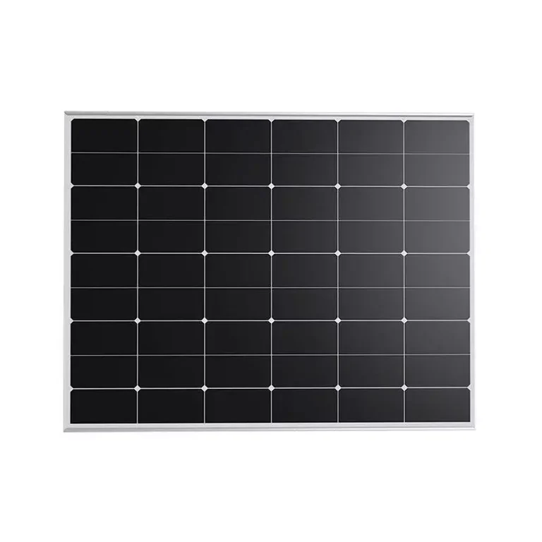 80W Floating Ultra-Thin Flexible Solar Panel 25.8% Efficiency Back Contact Cell for Boat RV Camping Facade