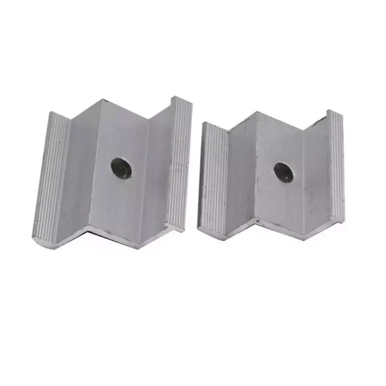 Aluminum Solar Mounting Bracket Solar Panels Clamps Photovoltaic Panel Clamp Mid Clamp