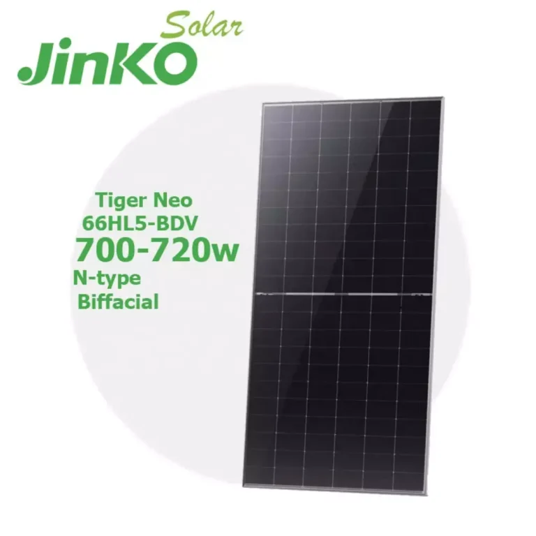 Jinko Tiger Neo 3.0 A Grade Topcon N-Type Bifacial 650W 690W 700W 720W 725W 730W 740W Solar Panels american warehouse