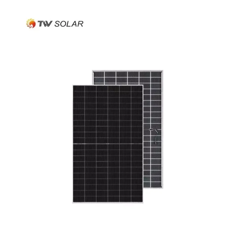 Tongwei 440w Full Black Rooftop Solar Panels Tongwei 430w 440w 450w Bifacial All Black Solar Panels for Roof