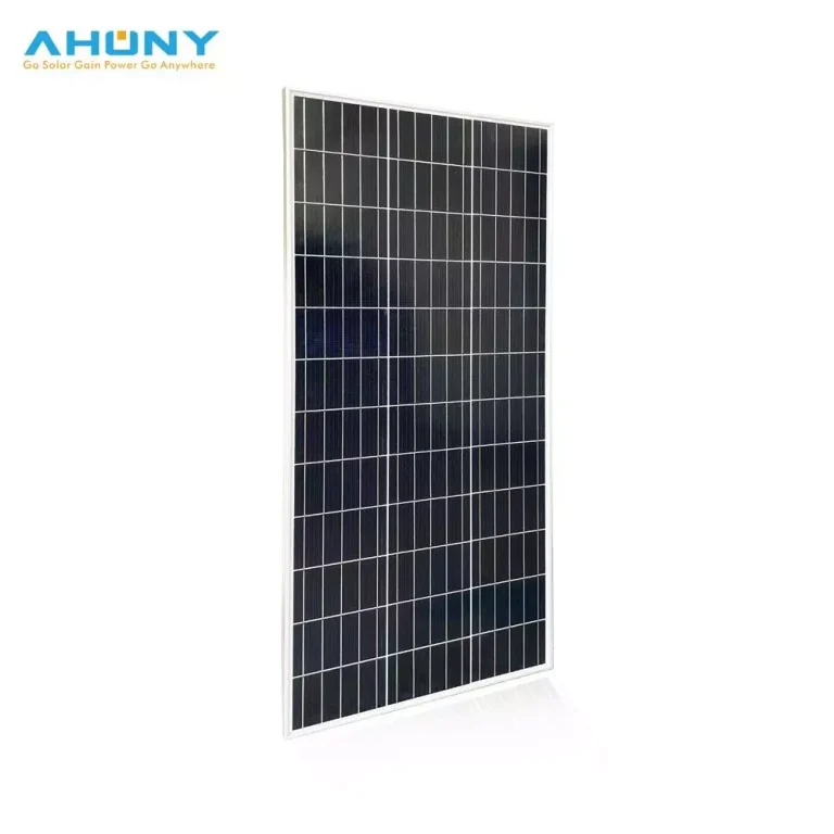 White Backsheet 135W Solar Panel High Efficiency Monocrystalline PV Module Power Charger Solar Panel for Boat Car RV BIPV Marine