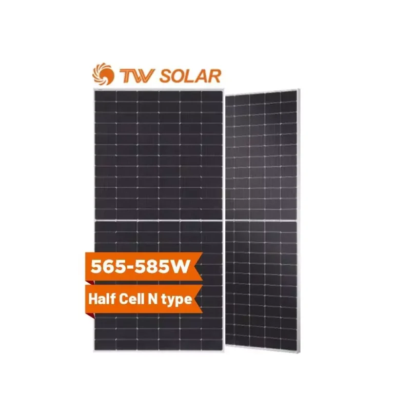 Tongwei Half-Cell Monocrystalline Solar Modules 660W-680W Easy Roof Setup Cost-Effective 580W Mono Solar Panels