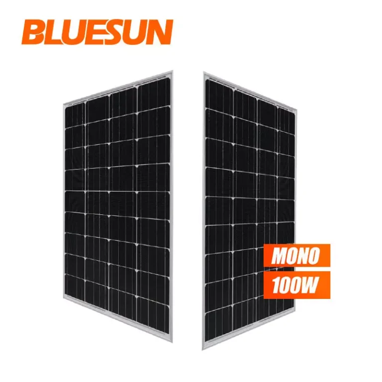 Bluesun Renewable Energy 100 150 Watt Solar Pv Panel 12v 24v 120w 100w 50w Solar Panels 150w Price Roof Home Mini Solar Panel