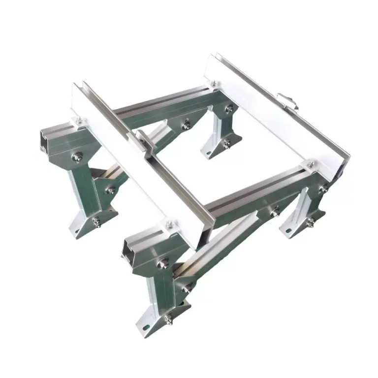 Solar Panel Pole Mounting Bracket Aluminum Adjustable Ground Brackets for Solar Panels Installation Solar PV System